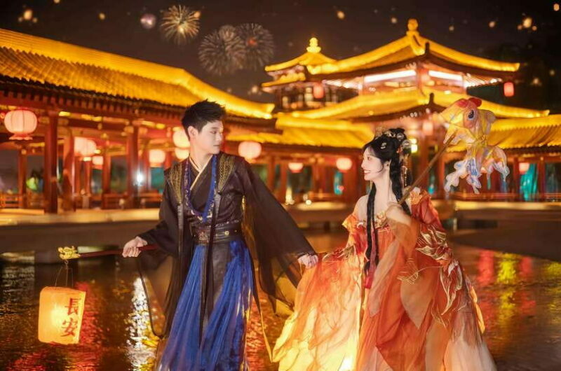 Xi'an: Hanfu and Tang Dynasty Costume Photo Shoot - Night Photos: Magic and Atmosphere