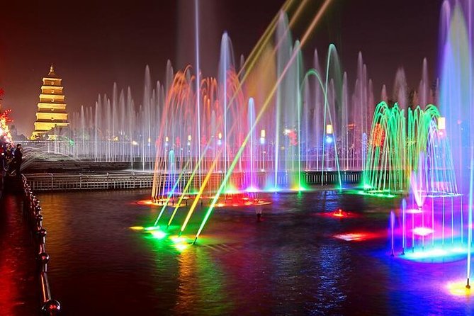 Xian Night Tour: South Gate Square and Big Wild Goose Pagoda Square - Key Points