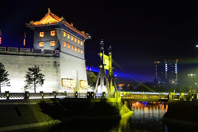 Xian Night Tour: South Gate Square and Big Wild Goose Pagoda Square - Booking Information