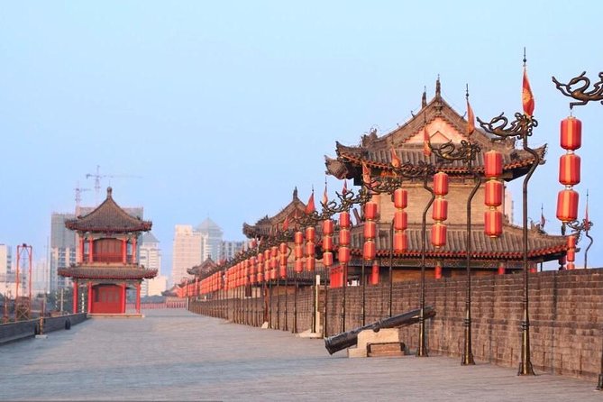Xian Small Group Day Tour:Terracotta Army, Big Wild Goose Pagoda and City Wall - Experiencing the Xian City Wall