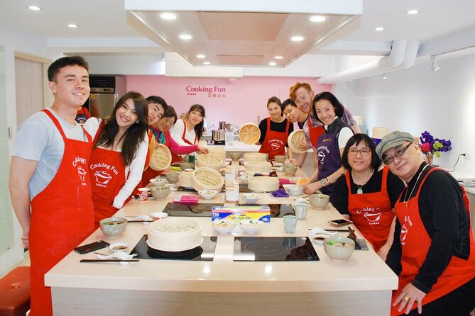 Xiao Long Bao, Chicken Vermicelli With Mushroom and Sesame Oil, Tofu Strips Salad, Bubble Milk Tea. Taiwan Traditional Delicacies Experience-A (Taipei Cooking Class) - Bubble Milk Tea
