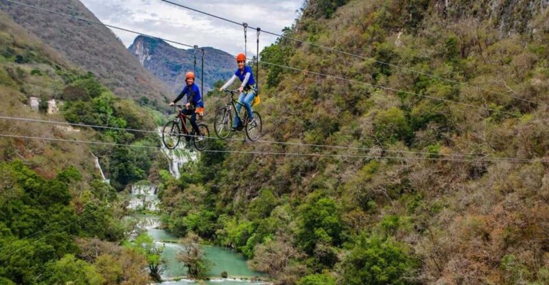 Xilita: Huasteca Adventure - Soaring Suspension Bridge Crossing