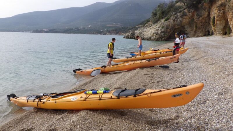 Xiropigado Village Port: Sea Kayaking Pirate Cave Tour - Activity Description