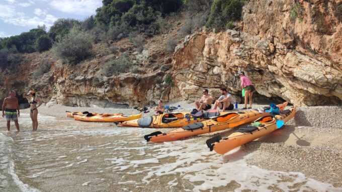 Xiropigado Village Port: Sea Kayaking Pirate Cave Tour - Meeting Point and Time