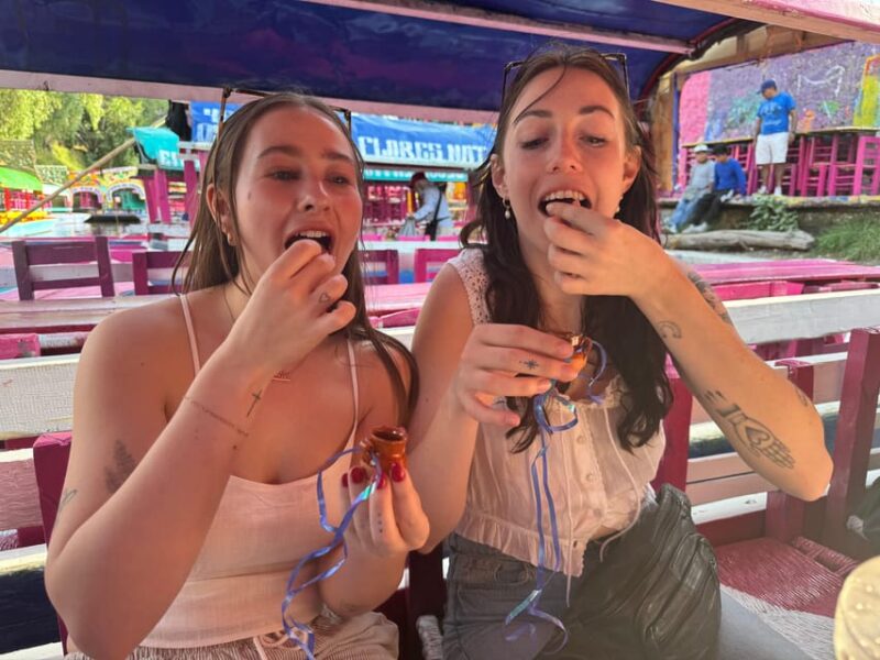 Xochimilco BoatTour Tasting Ancient Edible Insects SuperFood - Key Points