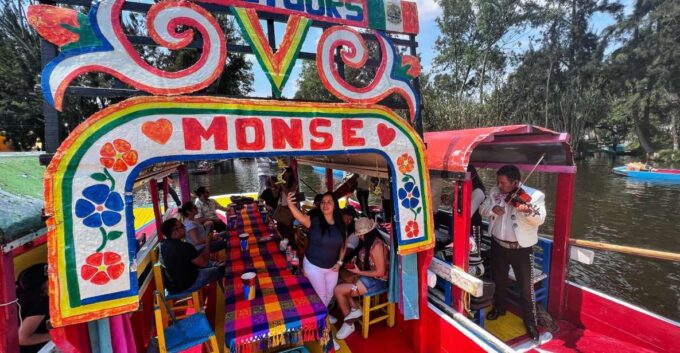 Xochimilco & Colonial Coyoacan Trip - Boat Ride on Xochimilco Canals