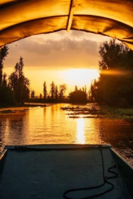 Xochimilco Trajinera Sunrise Tour: Volcano Views & Breakfast - Private and Intimate Experience