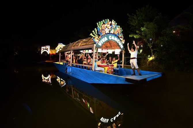 Xoximilco Night Cruise With Round Transportation From Tulum City - Transportation From Tulum City