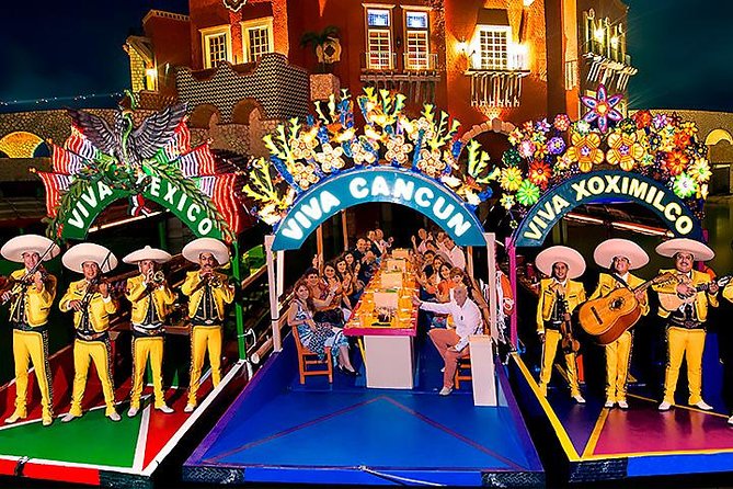 Xoximilco Tour Mexican Party Night! From Cancun & Playa Del Carmen - UNESCO-listed Xoximilco Replication