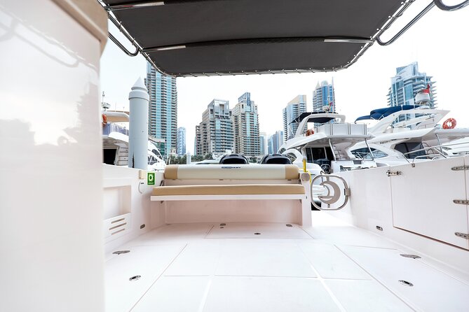 Yachting in Dubai: Book 36 Ft Yacht Charter up to 10 People - Booking Considerations
