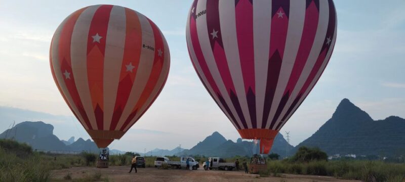 Yangshuo Hot Air Ballooning Sunrise Experience Ticket - Key Points