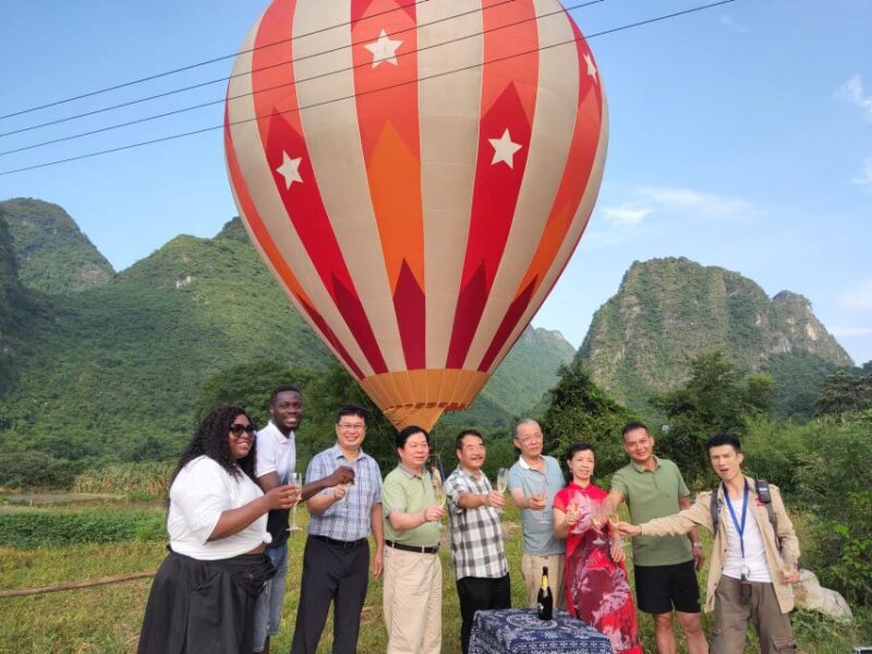 Yangshuo Hot Air Ballooning Sunrise Experience Ticket - Experience Overview
