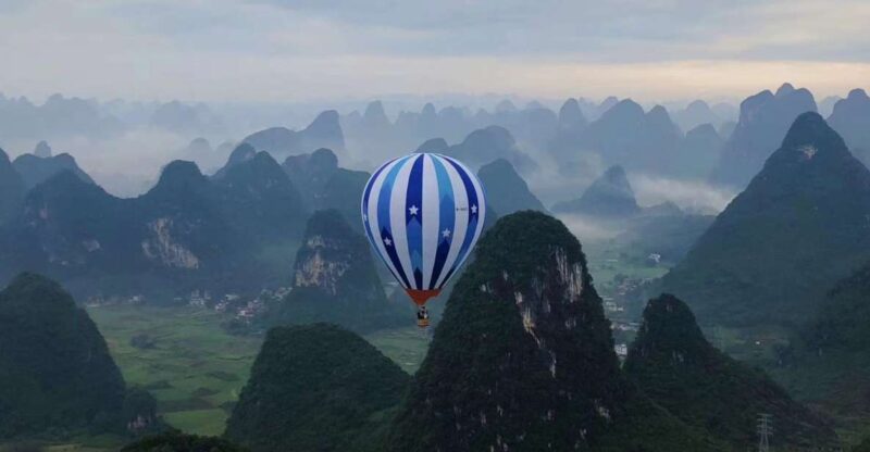Yangshuo Hot Air Ballooning Sunrise Experience Ticket - Itinerary and Transportation