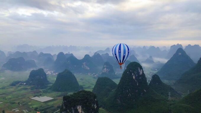 Yangshuo Hot Air Ballooning Sunrise Experience Ticket - Meeting Point and Pickup