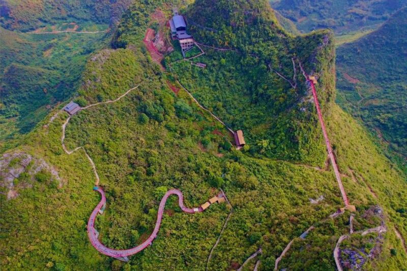 Yangshuo Ruyi Peak & Round Way Cable Car Ticket - Key Points