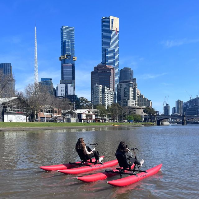 Yarra River, Melbourne Waterbike Tour - Tour Itinerary