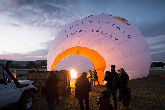 Yarra Valley Balloon Flight at Sunrise - Sparkling Wine Breakfast Upgrade