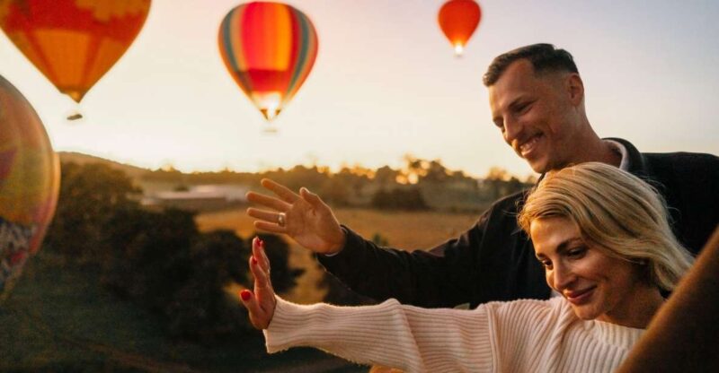 Yarra Valley: Hot Air Balloon With Breakfast & CBD Transfers - Key Points