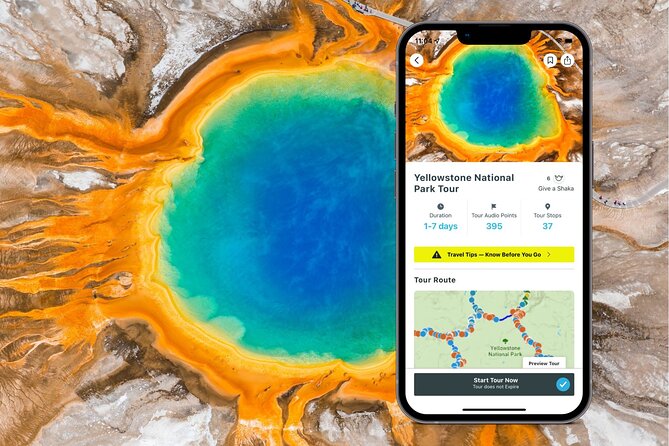 Yellowstone National Park Audio Driving Tour - Key Points