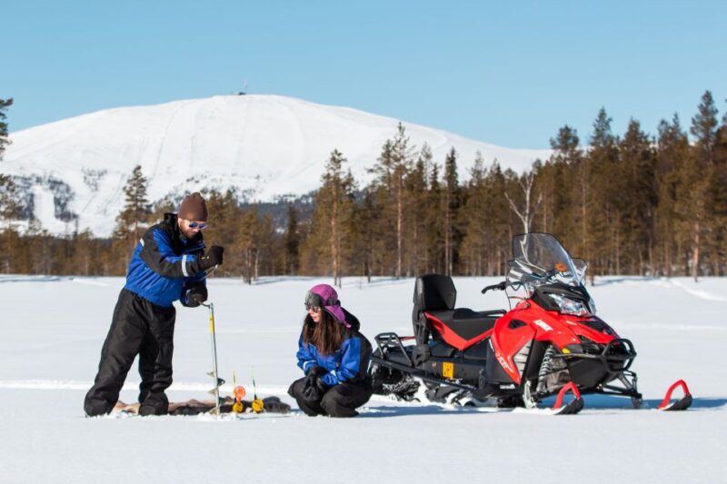Ylläs: Snowmobile Adventure With Ice Fishing - Inclusions