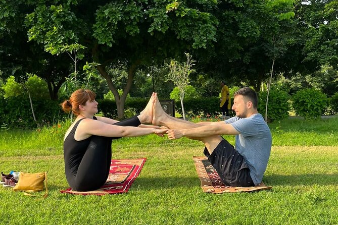 Yoga Class in Delhi - Warm-ups and Poses
