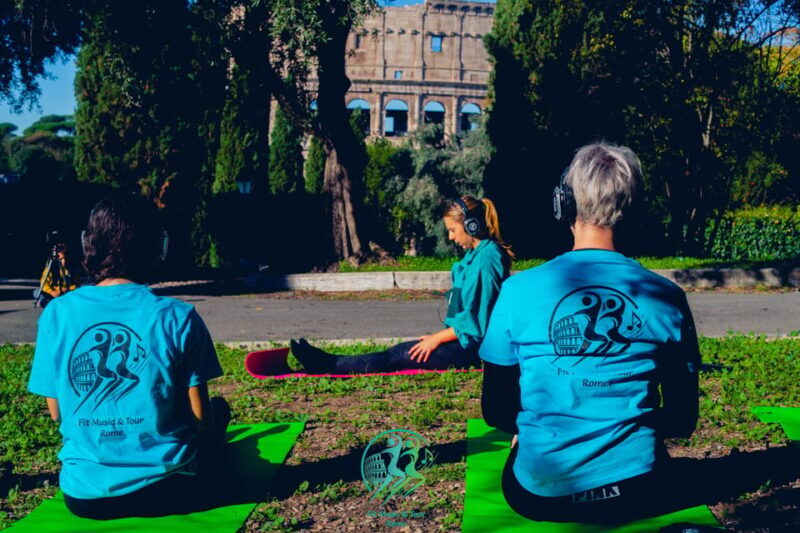 Yoga Experience Colosseo - Overview of the Outdoor Yoga Class