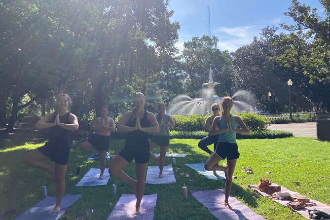 Yoga in Forsyth Park - Engaging in Outdoor Yoga
