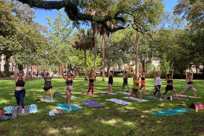 Yoga in Forsyth Park - Trained Yoga Instructor