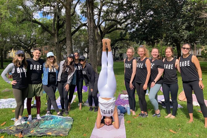 Yoga in Forsyth Park - Whats Included in the Class