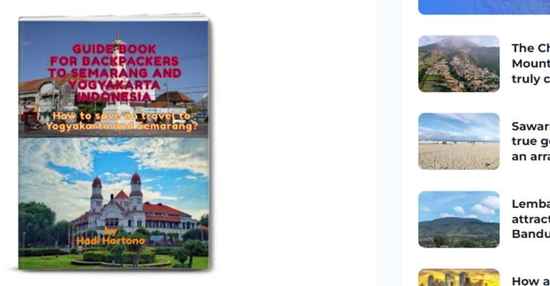 Yogyakarta and Semarang: Backpackers Digital Guidebook - Transportation Insights