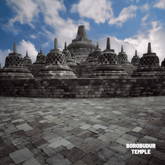 Yogyakarta: Borobudur Temple and Waterfall Tour - Borobudur Temple
