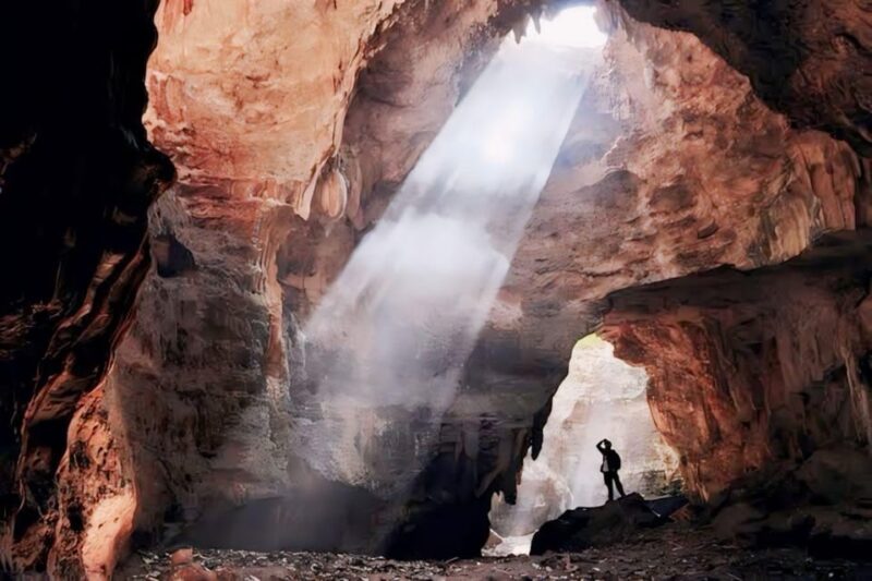 Yogyakarta: Highlights of Jomblang Cave and Timang Beach Tour - Timang Beach Adventure