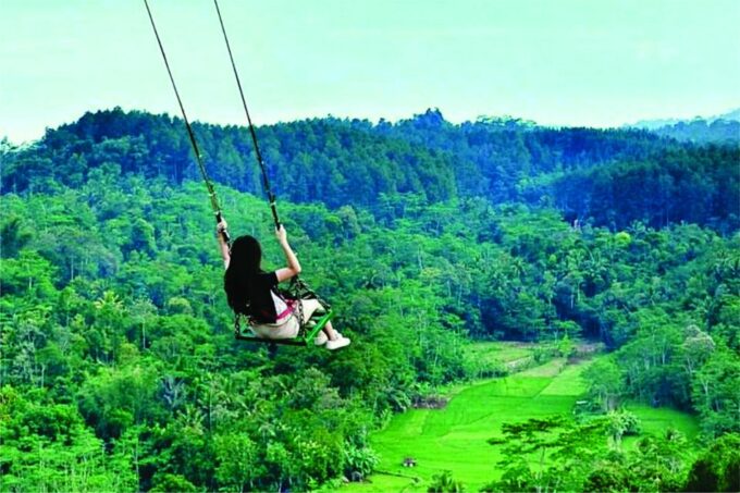Yogyakarta Instagram Tour: Volcano, Jungle Swing & Waterfall - Swinging in Menoreh Hills