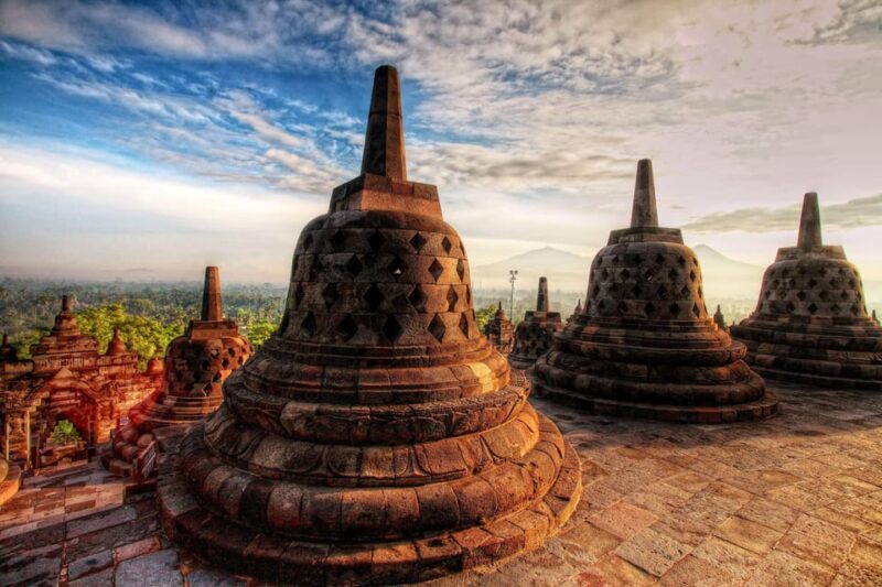 Yogyakarta: Merapi Jeep, Borobudur Climb Up & Prambanan Tour - Pickup and Transportation