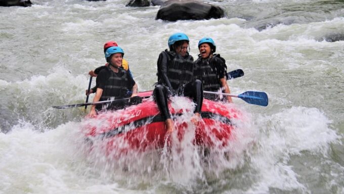 Yogyakarta White Water Rafting and Merapi Volcano Jeep Tour - River Rafting Experience