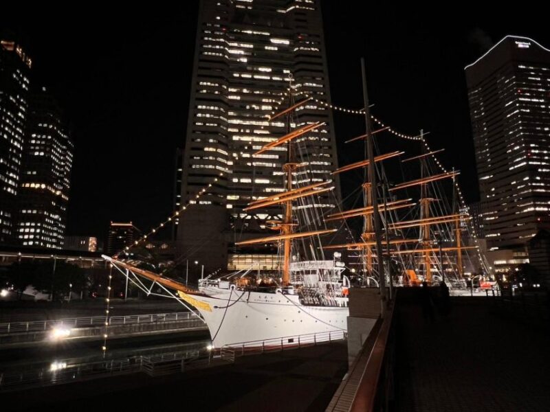 Yokohama 1.5 H Night View Walking Tour in Minatomirai - Highlights of the Tour