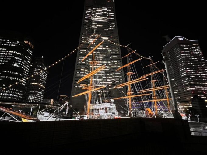 Yokohama 1.5 H Night View Walking Tour in Minatomirai - What to Expect on the Tour