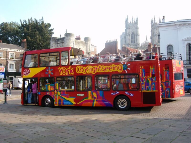 York: City Sightseeing Hop-On Hop-Off Bus Tour - Open-Top Deck