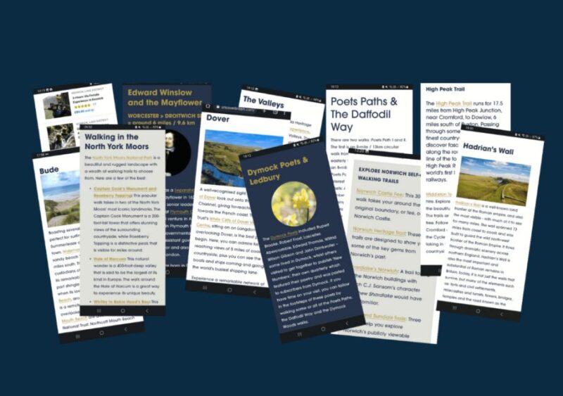 York & North Yorkshire Moors: Online Travel Guide & Maps - Features of the Online Guide