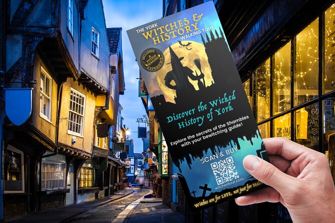 York Witches and History Walking Tour - Tour Confirmation and Accessibility
