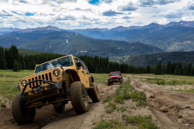 YOU-DRIVE Jeep Experience in Vail - Included and Additional Information