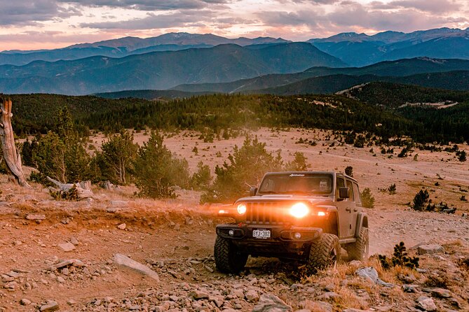 YOU-DRIVE Sunset Jeep Tour in Idaho Springs (Denver) - Driving Experience
