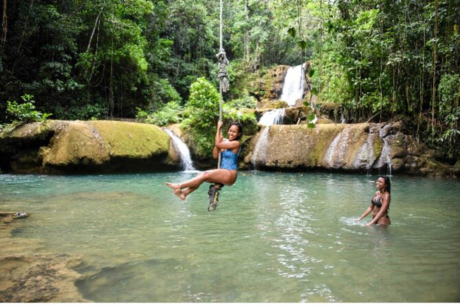 YS Falls and Pelican Bar COMBO From Montego Bay - Flexibility in Booking and Planning