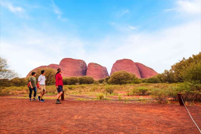 Yulara: Uluru Sunrise and Kata Tjuta Day Trip by Bus - Exploring Kata Tjuta