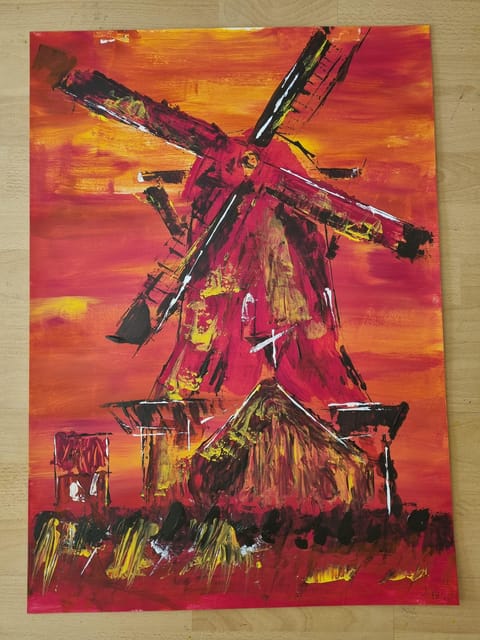 Zaandam: Paint a Dutch Windmill in a Cozy Atelier - Location and Setting