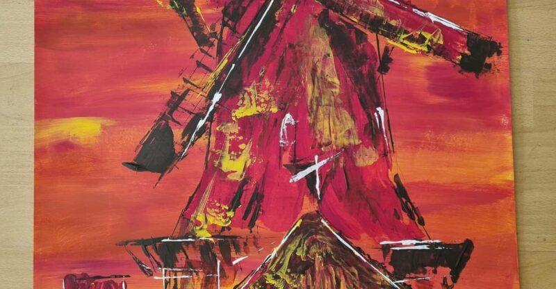 Zaandam: Paint a Dutch Windmill in a Cozy Atelier - Painting Techniques