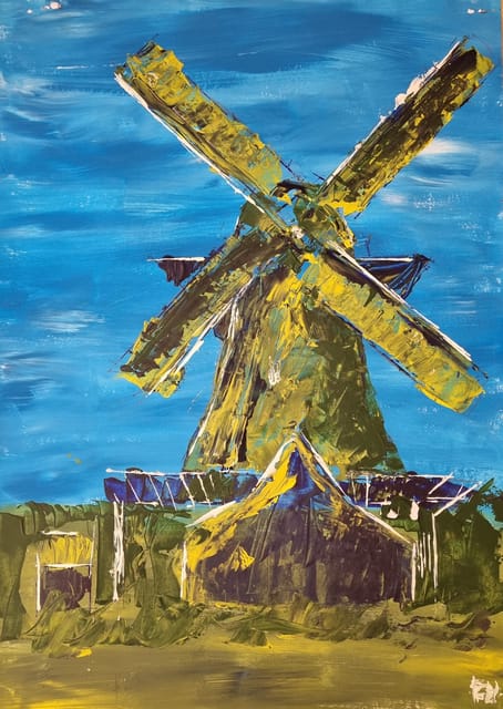 Zaandam: Paint a Dutch Windmill in a Cozy Atelier - Skill Levels Welcomed