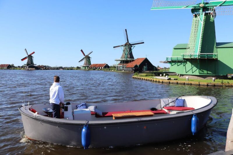 Zaanse Schans: 4-Hours Boat Rental - Key Points