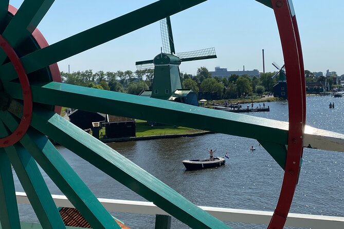 ZAANSE SCHANS Windmills/ Bike Tour/ German - Biking Through North Dutch Landscapes