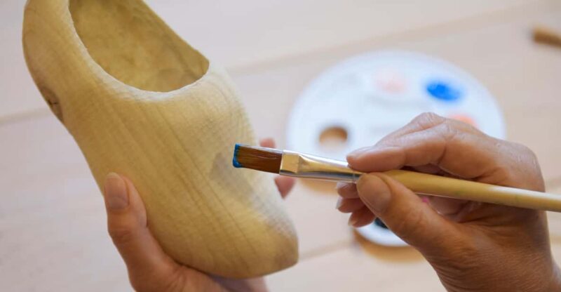 Zaanse Schans: Wooden Shoe Painting Workshop - Included in the Experience